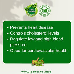 Ayurvedic Medicine For Heart Problems - Gotirth Cardipro Tablets