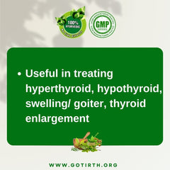 Gotirth Thyron Tablets - Ayurvedic Thyroid Medication